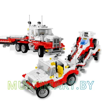 Конструктор Lepin 21017 Грузовик Mach II Красная птица (1206 деталей) картинка 2